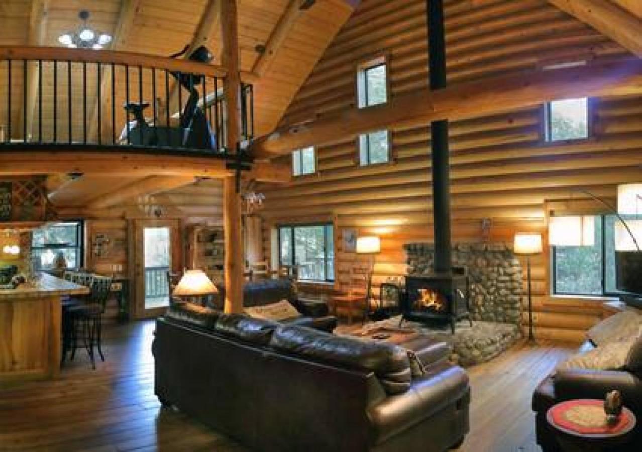 Eagles Nest - Natural Log Cabin With Guest House Idyllwild Dış mekan fotoğraf