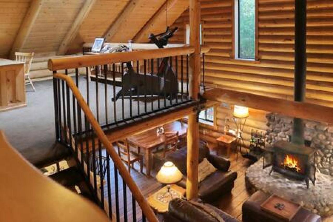 Eagles Nest - Natural Log Cabin With Guest House Idyllwild Dış mekan fotoğraf
